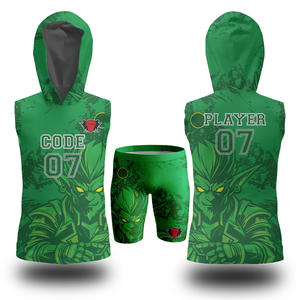 ชุดยูนิฟอร์มเสื้อ7on7 7V7ระบายอากาศได้ดีธงอเมริกันแบบมืออาชีพออกแบบได้ตามต้องการ - Product Image 1