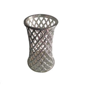 Jarrón de Flores con Acabado Niquelado, Accesorios Modernos de Aluminio para Decoración del Hogar y Hoteles - Product Image 3