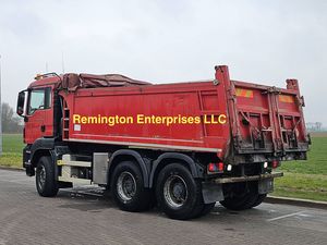 Camion benne d'occasion MAN 33.400 8x4 de 2012, capacité 50t, diesel, robuste, pour transport et travaux d'ingénierie - Product Image 3