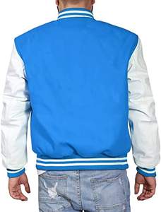 Venta al por mayor personalizado Plain American College Varsity chaquetas oficial American CollegeBaseballjacket para los hombres - Product Image 5