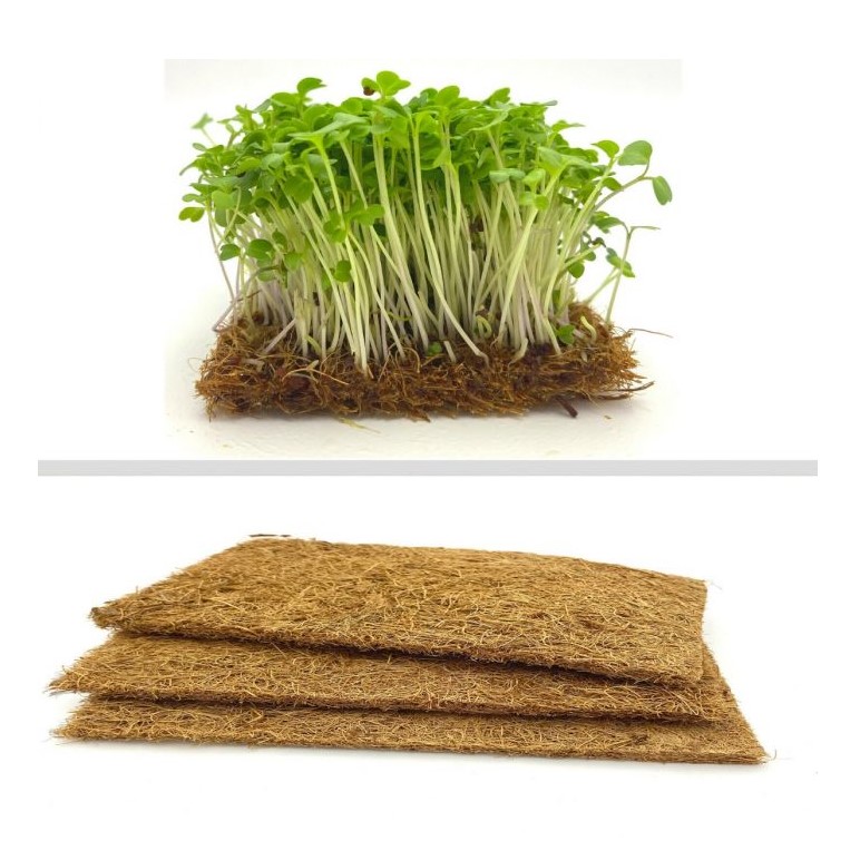 Большое количество, кокосовый коврик, биоразлагаемые кокосовые волокна, микрозеленые коврики для выращивания, изготовленные во Вьетнаме, низкая цена