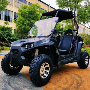 Vehículo Utilitario Todoterreno Ridel 4x4 Negro con Techo y Parabrisas Reforzados - Product Image 1