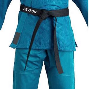 Uniforme de Jiu Jitsu Brasileño Premium con cinturón para entrenamiento y competición con logo personalizado de Zevron Sports. - Product Image 3