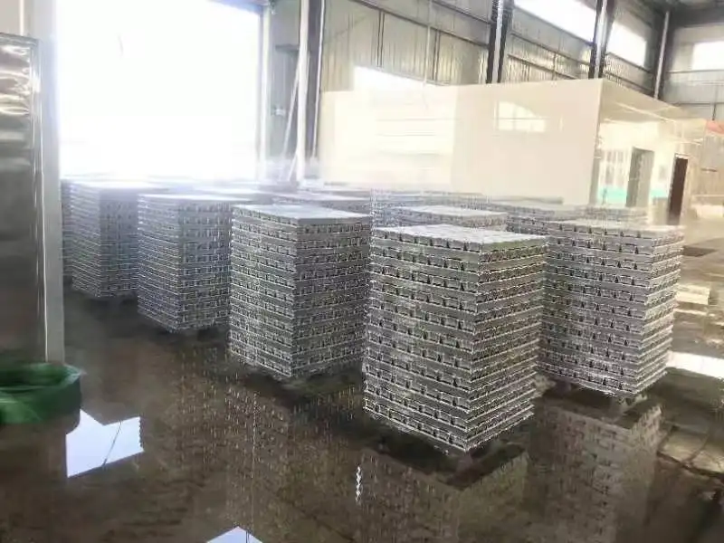10T Schrott recycling Aluminium barren Strang gieß maschine und Produktions linie
