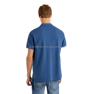 Transpirable Ropa de trabajo de negocios Casual Polo Camisetas Hombre Logo Bordado Turn Down Collar POLO Golf Shirt Hombres - Product Image 2