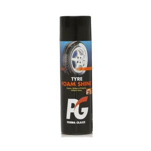 Recommended Hot Deals Tyre Foam Shine PG Perma Glass Tyre Foam Shine (450ml) 36 Months Shelf Life Time Automotive Industry Use