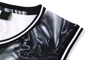 Por encargo OEM Ropa deportiva Último diseño Uniforme de baloncesto Logotipo personalizado Uniforme de baloncesto de color sólido - Product Image 2