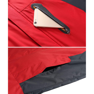 แจ็กเก็ตกันน้ำสำหรับผู้ชาย, แจ็คเก็ตกลางแจ้งเสื้อโค้ทกันน้ำคุณสมบัติถอดออกได้แฟชั่นลำลองฤดูใบไม้ผลิฤดูใบไม้ร่วง - Product Image 4