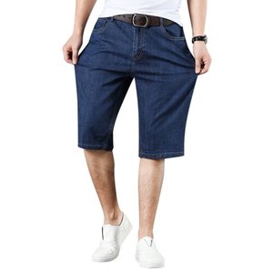 Short en jean d'été pour homme. Un article commun en été. Simple dans le style. Convient pour les sorties et les voyages occasionnels. - Product Image 4