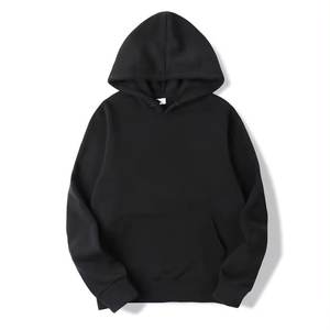 Sudadera con capucha bordada con patrón de llama de manga larga, sudaderas con capucha para hombre de peso pesado, Sudadera con capucha de lana blanca y negra - Product Image 3