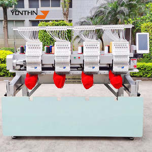 4 Heads <b>Embroidery</b> <b>Machine</b> Magnetic Frame Apparel Machinery - Product Image 2