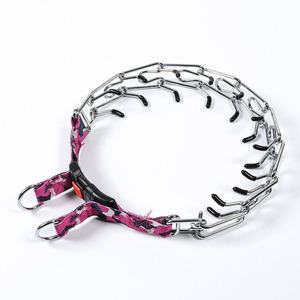 <span class=keywords><strong>Collar</strong></span> de estrangulador de cadena de acero y metal ajustable para entrenamiento de perros - Product Image 3