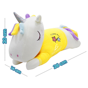 Unicornio de Peluche Arcoíris de 26 cm, Juguete Suave para Cuarto de Niños o Guardería - Product Image 5