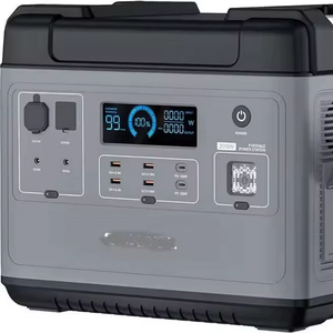 2026 NEW <b>Portable</b> Power Station Solar Generator Certified LiFePO4 Battery 2000W Output Solar Panel & Car Compatible AU/US/EU - Product Image 1