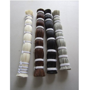 แปรงฮอร์นสำหรับทำแปรงขนวัวบัฟฟาโลหางวัวสีดำผสมสีขาว - Product Image 1