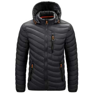 Veste matelassée avec logo personnalisé OEM Manteau d'hiver matelassé alternatif à la mode pour les sports d'extérieur et les uniformes d'équipe - Product Image 4