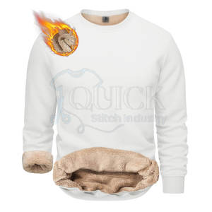 Sudadera de lana Sherpa informal de invierno de alta calidad Mezcla de poliéster/algodón Ecológico Transpirable Regular Fit - Product Image 1