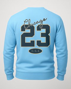 เสื้อสเวตเตอร์คอกลมแขนยาวสำหรับผู้ชายเสื้อสเวตเชิ้ตแบบสั่งตัด - Product Image 5