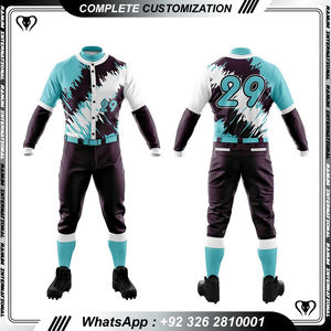 Uniformes de baseball pour hommes avec coupe et style professionnels - Product Image 4