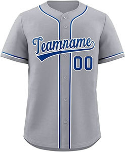 Vêtements décontractés Ensemble de maillots de baseball de couleur personnalisée pour hommes Conception sur mesure avec impression par sublimation Ensembles d'uniformes de baseball - Product Image 3