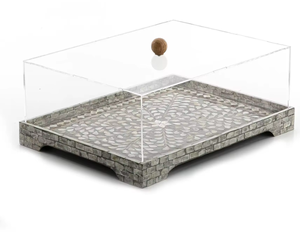 Caja de chocolate madre de Pera con bandeja presente para Ramadán Eid Holiday Party Vajilla al por mayor de Vietnam - Product Image 3