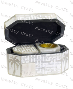 Bakhor hương Burner Box Set Mop Inlay Oud gỗ hương thơm khay hương liệu khuếch tán & Tôn Giáo Quà Tặng thiết kế mới - Product Image 4