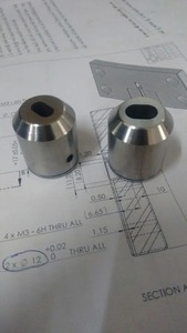 Nhà máy cung cấp trực tiếp CNC biến các thành phần cho dụng cụ hoặc thiết bị đo đạc và ngành năng lượng có sẵn tại nhà máy sản xuất giá - Product Image 3