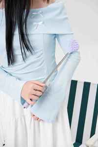 Massageador Portátil Expansível de Acupressão para Costas 23-65cm, Massageador Telescópico Portátil de Aço Inoxidável com Cabo de Borracha para Massagem de Pontos e Alívio de Dor - Product Image 4