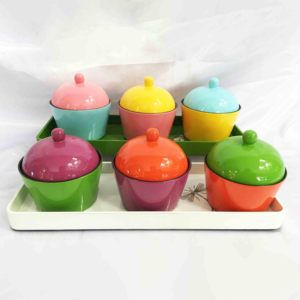 Decorative lacquer jar handmade cute lacquered jars with lids custom logo & design acceptable - Product Image 4