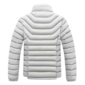 Venta al por mayor de logotipo personalizado Oem estampado invierno algodón abrigo burbuja chaqueta hombres de gran tamaño al aire libre hombres Puffer chaquetas y abrigos - Product Image 2