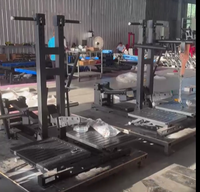Équipement de fitness commercial : Power Rack à charge libre, équipement de gym, Squat à la ceinture réglable, Dips à poids pour usage résidentiel