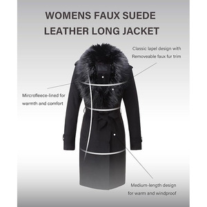Chaqueta de Invierno Acolchada para Mujer, Moderna y a la Moda, Tejido Transpirable, Resistente al Viento, Aislante - Product Image 5
