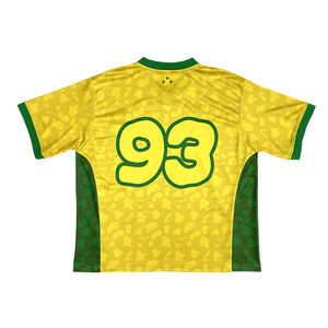 Maillot de football en gros de haute qualité de qualité supérieure conception personnalisée couleur sublimation uniforme de football maillot de football fabriqué au Pakistan - Product Image 3