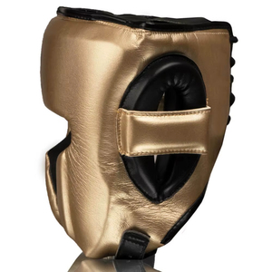 Protections de tête en cuir pour l'entraînement de boxe MMA - Protection d'arts martiaux personnalisable de haute qualité - Product Image 3