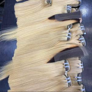 Extensiones de Cabello Virgen Vietnamita, Doble Trama a Máquina, Paquetes de 100g, Cutícula Alineada, Listo para Permanente, Todos los Colores, Ondulado de 12 Pulgadas - Product Image 6