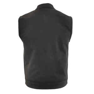 2025 personnalisé de haute qualité en cuir véritable motard moto gilet épais en cuir personnalisé moto gilet Auto course porter - Product Image 4