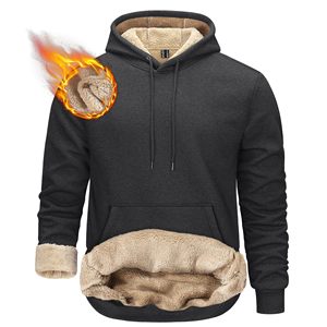 Sweats à capuche surdimensionnés pour hommes personnalisés de bonne qualité Sweat-shirt d'hiver en vrac vierge Pull-over Sweats à capuche pour hommes Respirant et durable - Product Image 2