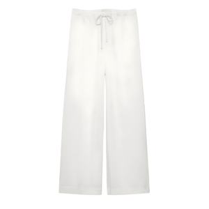 กางเกงผ้าแคนวาสสำหรับใส่ทำงานในออฟฟิศสำหรับผู้หญิงกางเกงผ้าแคนวาสสำหรับนักธุรกิจระบายอากาศได้ตามสั่งกางเกงผ้าฝ้าย100% แนวราบตรง - Product Image 1