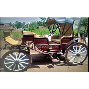 รถม้าสไตล์วิคตอเรียสุดพิเศษสำหรับนักท่องเที่ยวรถม้าลากสำหรับท่องเที่ยว - Product Image 1