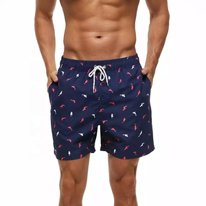 Shorts de Playa, Pantalones Cortos Deportivos, Nuevo Modelo, Personalizados, Bajo Precio, Transpirables, para Hombre, Doble Capa, Malla, Diseño Gráfico, OEM - Product Image 2