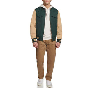 Baseball Letterman Varsity Men's Clothing Jackets <b>Top</b> Trends Custom Design New Fashion With Pockets Man Bomber Jackets Winter - Product Image 4