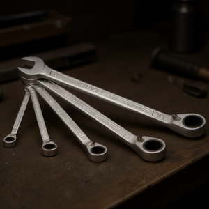 Hazet 5-Piece Ratcheting Combination Wrench <b>Set</b> <b>Tool</b> <b>Sets</b> - Product Image 3