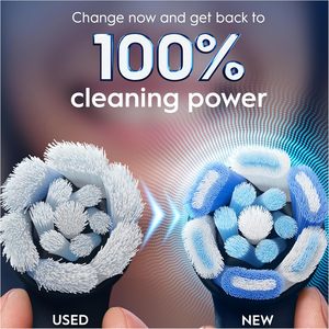 Têtes de brosse à dents électriques Oral-B iO Ultimate Clean Original, noires, lot de 8 - Product Image 2