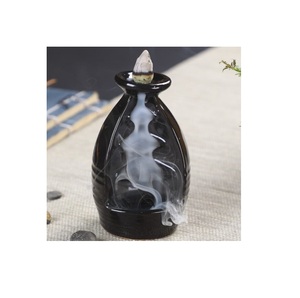 Quemador de incienso hecho a mano, recogedor de cenizas, soporte de incienso religioso, soporte de incienso de la India - Product Image 1