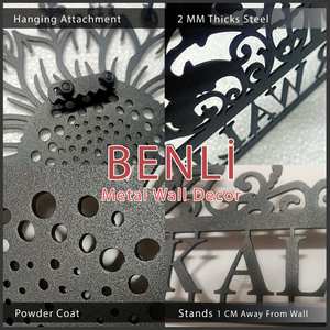 Tenture murale en bois faite à la main avec le thème du festival, parfaite pour Noël Diwali et les besoins de cadeaux saisonniers du Nouvel An à la maison - Product Image 6