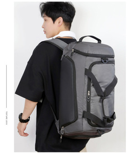 Large Capacity Custom Hot Sale Fashion Travel Sports Fitness Dry and Wet Separation Waterproof <b>Shoulder</b> Cheap Gym Duffle <b>Bag</b> - Product Image 2