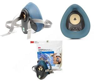 หน้ากากกันฝุ่นซิลิโคน HF-52 3เมตรแบบใช้ซ้ำได้พร้อมชั้นที่ปรับแต่งได้ใส่สบายและมีประสิทธิภาพป้องกันอนุภาคขนาดใหญ่ - Product Image 6