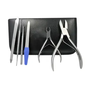 Podiatry Nail Care Tools Kits Customize Thick Nail Cutters Finger Nail Files Customize Beauty Instruments