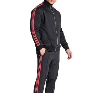 Chándal de alta calidad, grueso, con logotipo personalizado, ropa deportiva, chaqueta deportiva, pantalón, chándal de 2 piezas para hombre - Product Image 1