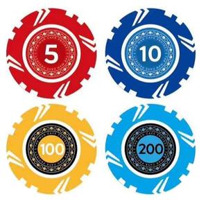 ชิปโป๊กเกอร์ดินเผา14gm คุณภาพเยี่ยมคาสิโนพร้อมโลโก้และสีที่กำหนดเองรวมถึงถาด-สั่งซื้อขั้นต่ำ500ชิ้น - Product Image 3